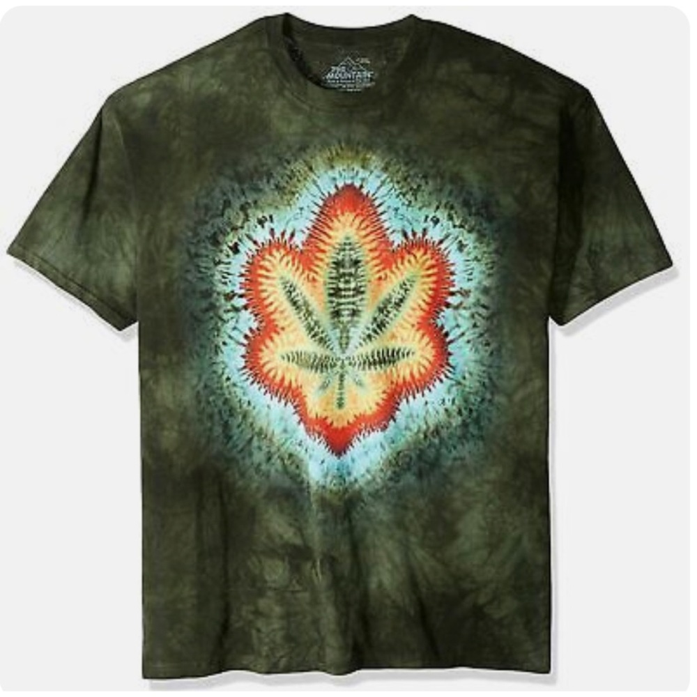 Sweet Leaf Weed Grass Pot Green The Mountain T-Shirt L